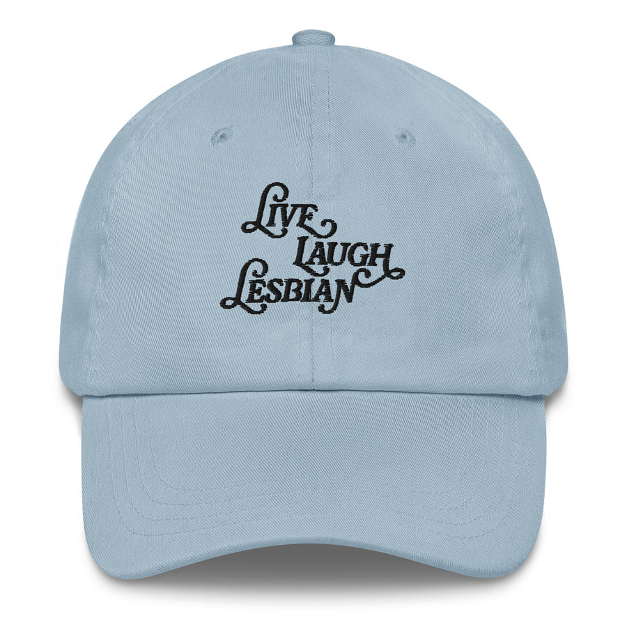 Live Laugh Lesbian Hat