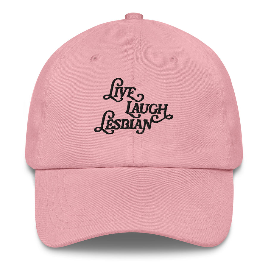 Live Laugh Lesbian Hat