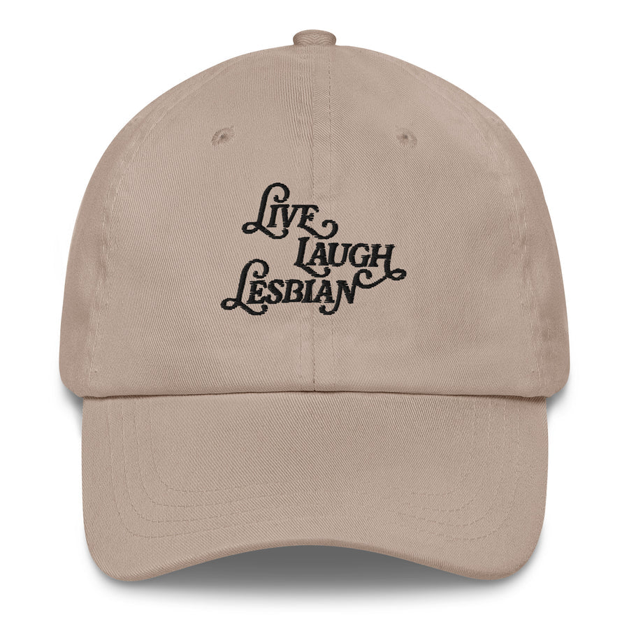Live Laugh Lesbian Hat
