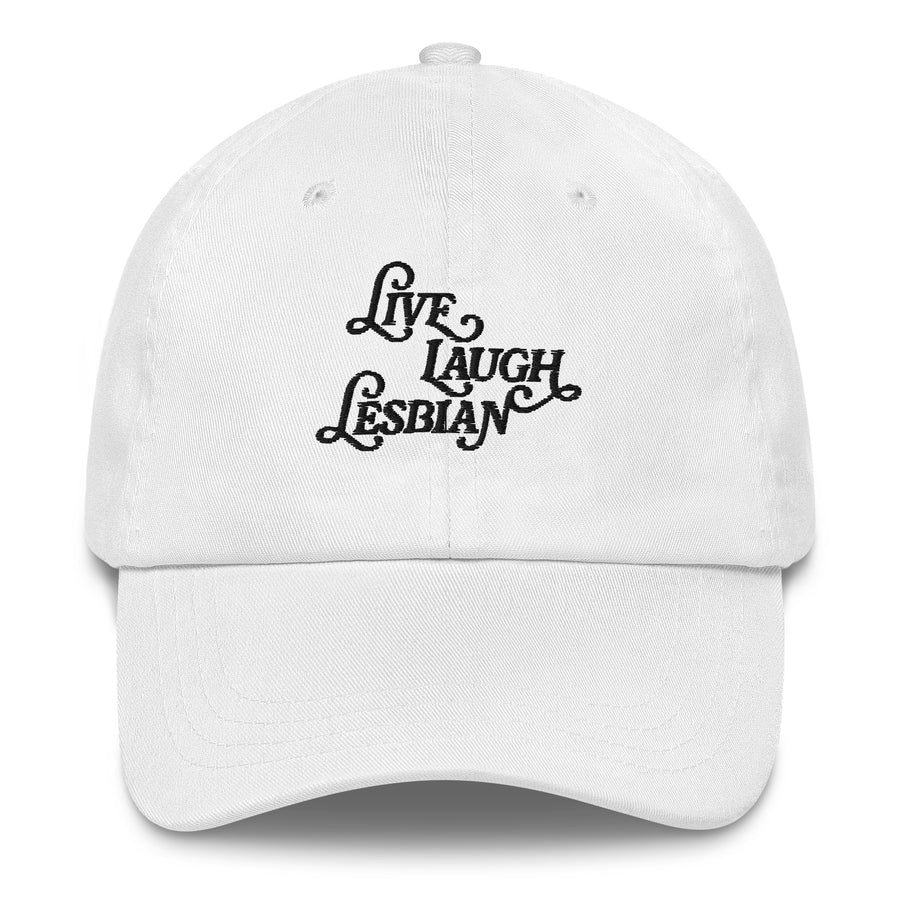 Live Laugh Lesbian Hat